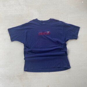 Navy blue vintage Reebok Houston Texans tee football NFL